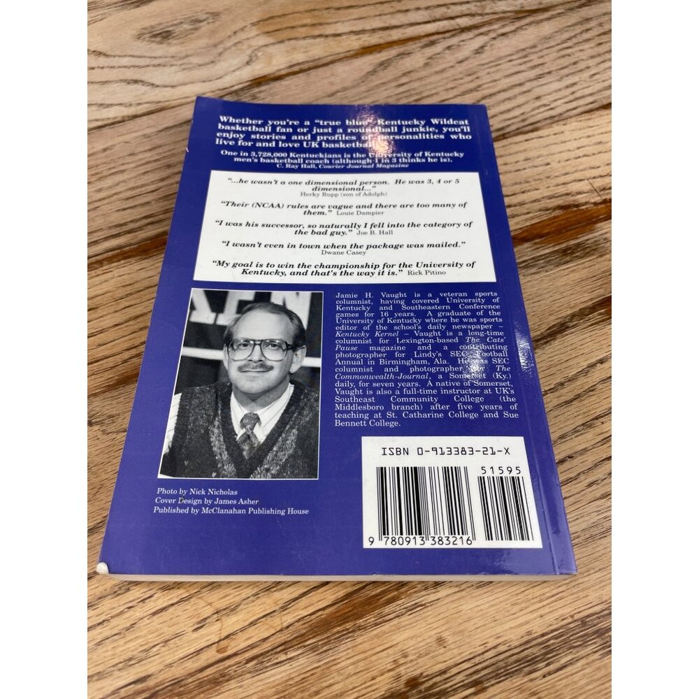 Crazy About the Cats From Rupp to Pitino by Jamie H Vaught 1992 Signed Paperback - Picture 3 of 6